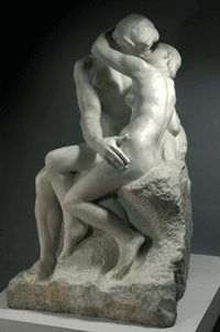 Sculpture Le Baiser de Rodin