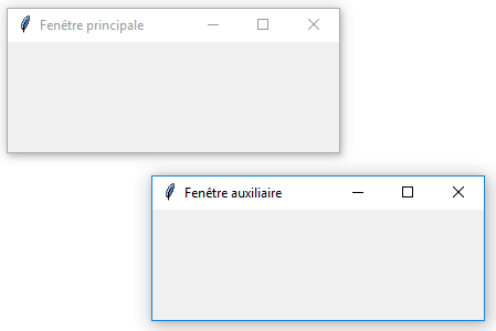 Deux fenêtres