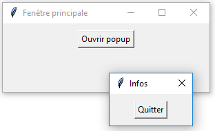 Deux fenêtres