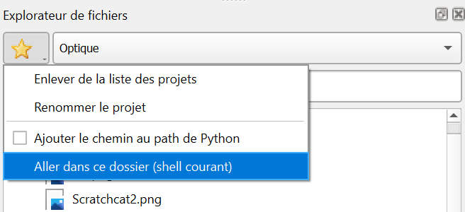 Fenêtre - Widgets