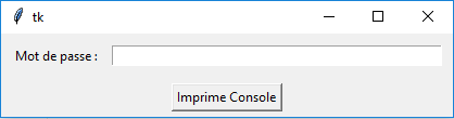 Fenêtre - Widgets