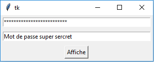 Exercice entry