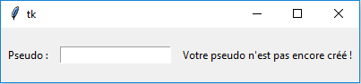 Fenêtre - Widgets